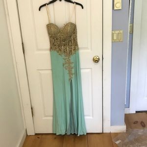 La Femme Formal Dress Gown